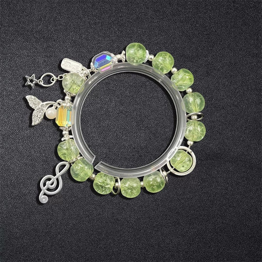 Billie-Inspired Music Charm Bracelet