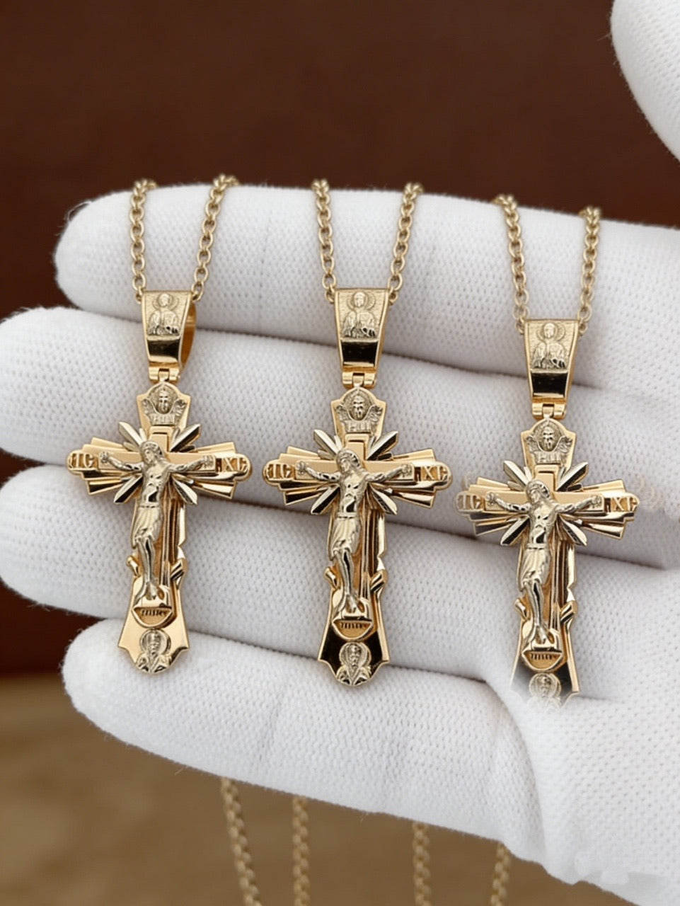 ✝️Chain with Medallion featuring Jesus Christ