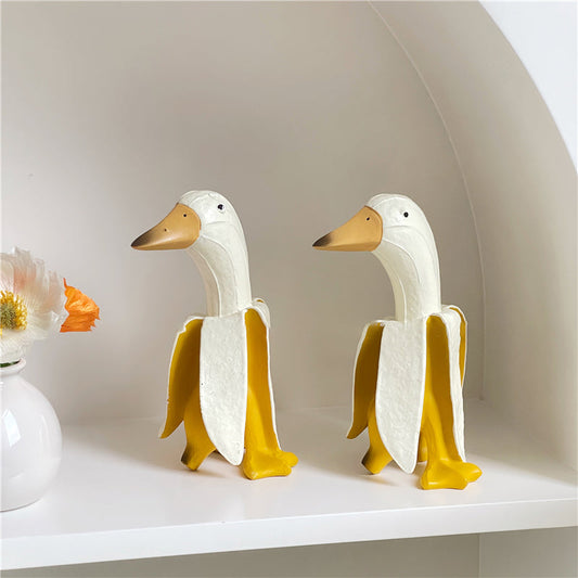 Banana Duck Sculpture