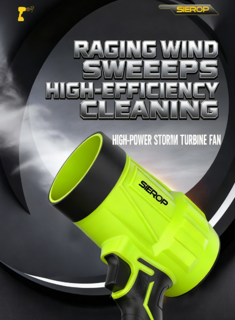 Turbo Jet Fan Leaf Blower