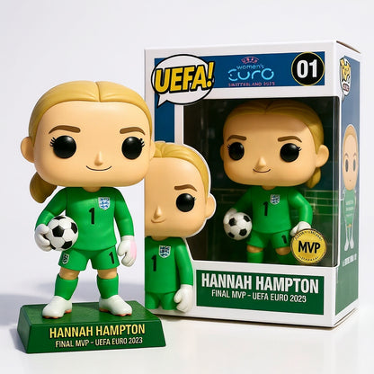 Hannah Hampton Euro 2025 Champion Pop Figure