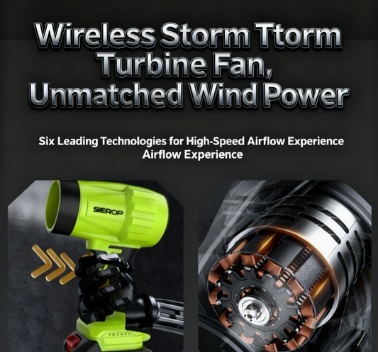 Turbo Jet Fan Leaf Blower