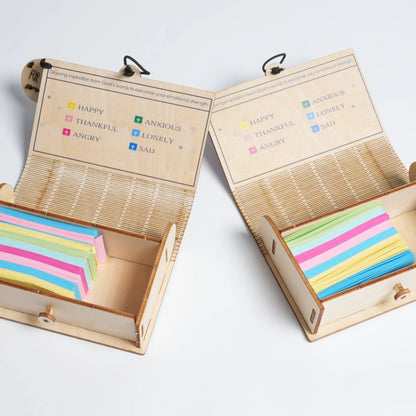 ✝️Handmade Wooden Bible Verses Box - Daily Bible Verses