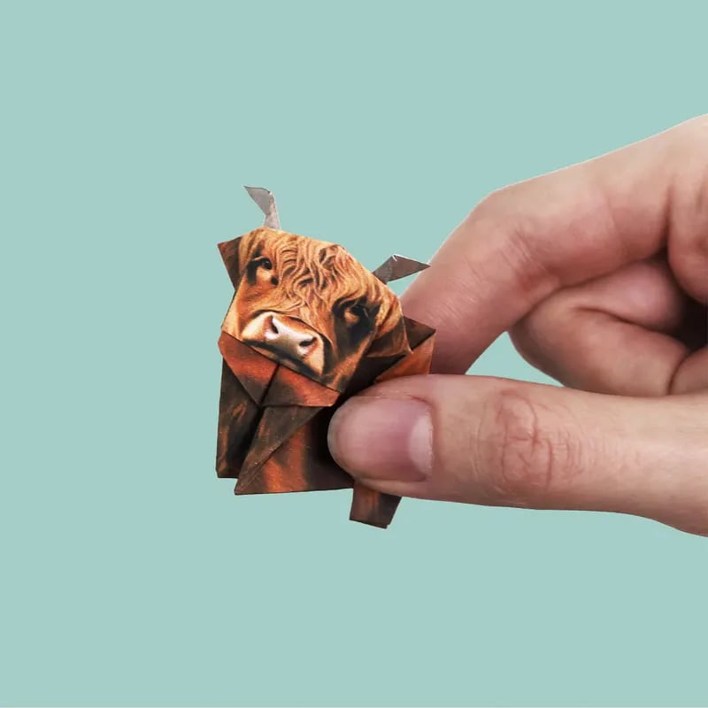 Easy DIY Paper Cats Kit | Guided Lines & Instructions Included