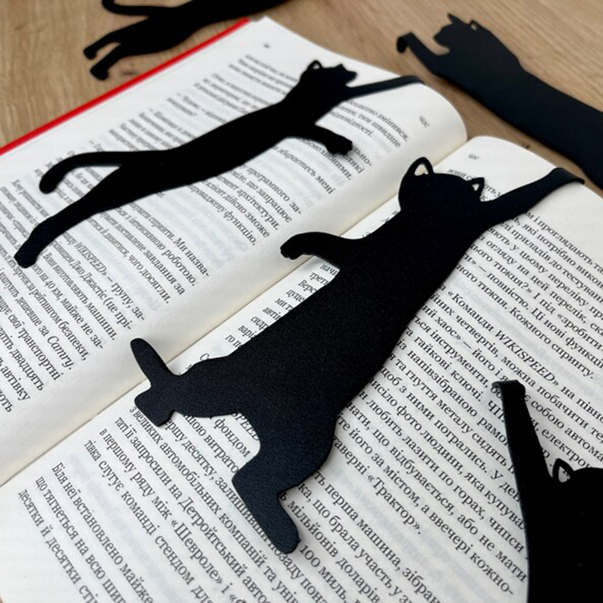 5Pcs Metal Cat bookmark 🐾