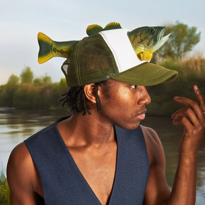 Fish Baseball Caps