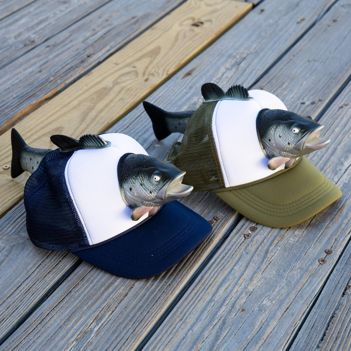 Fish Baseball Caps