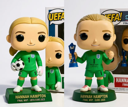 Hannah Hampton Euro 2025 Champion Pop Figure