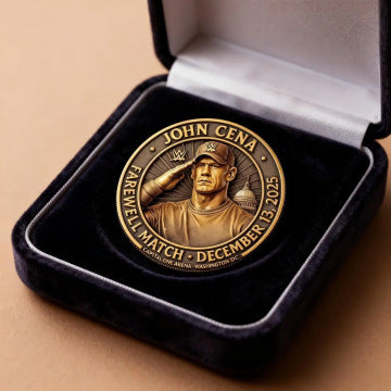 John Cena Farewell Match 2025 Commemorative Coin