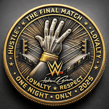 John Cena Farewell Match 2025 Commemorative Coin