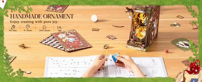 Alice In Wonderland Inspired Book Nook Kit