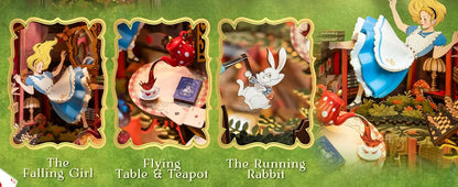Alice In Wonderland Inspired Book Nook Kit