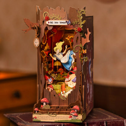 Alice In Wonderland Inspired Book Nook Kit