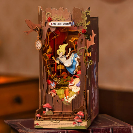 Alice In Wonderland Inspired Book Nook Kit