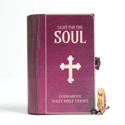 ✝️Handmade Wooden Bible Verses Box - Daily Bible Verses