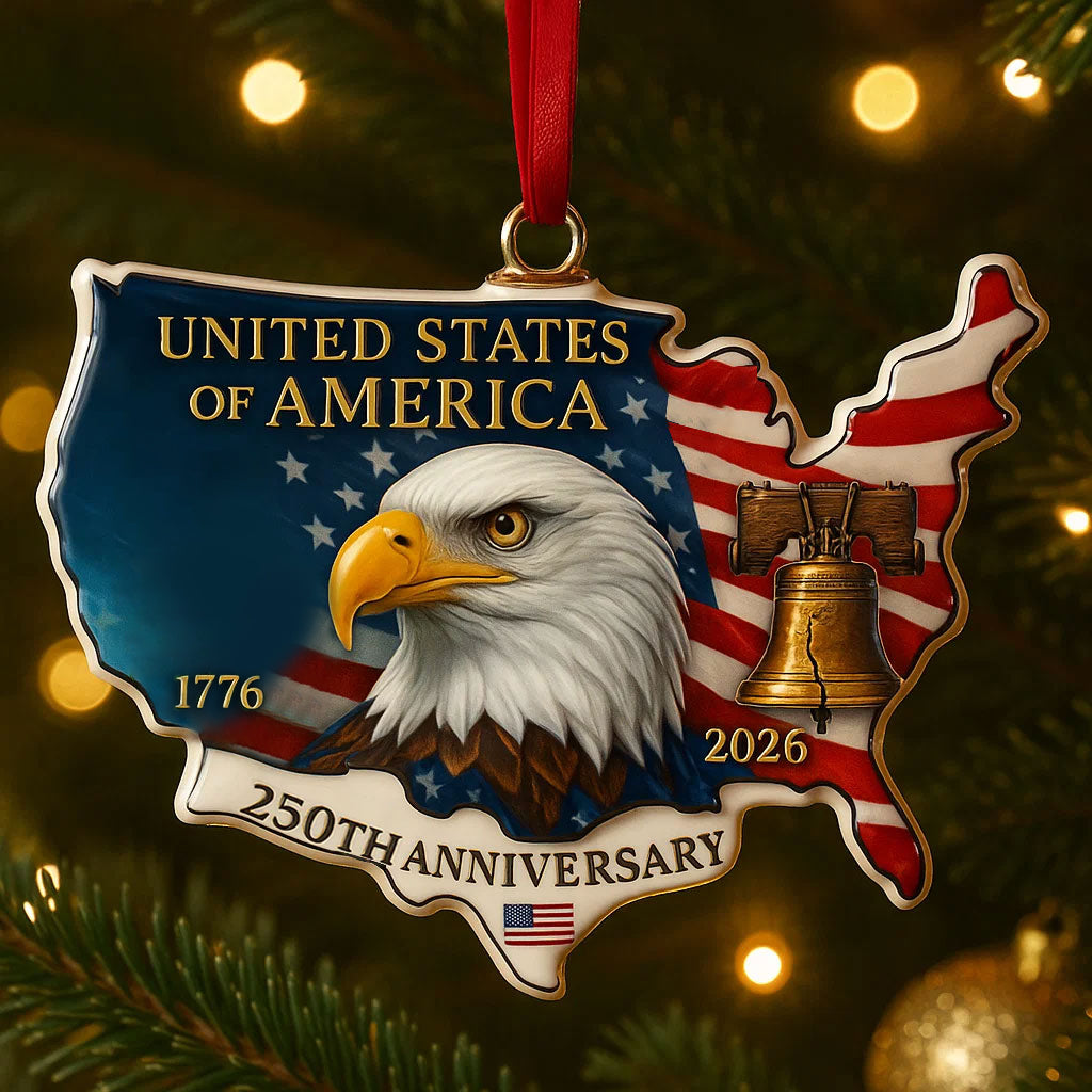 🦅 United States 250th Anniversary Ornament