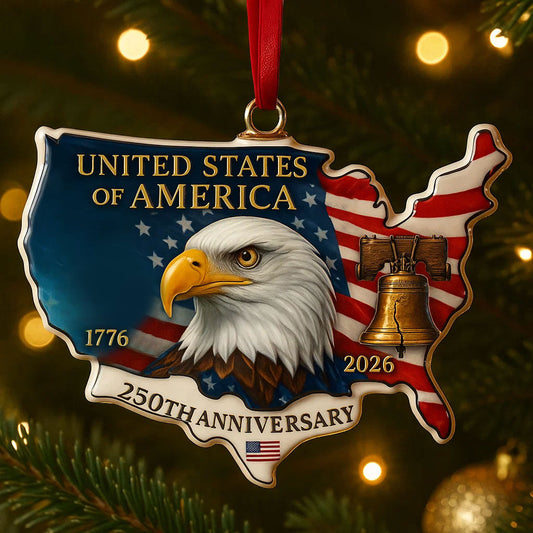 🦅 United States 250th Anniversary Ornament
