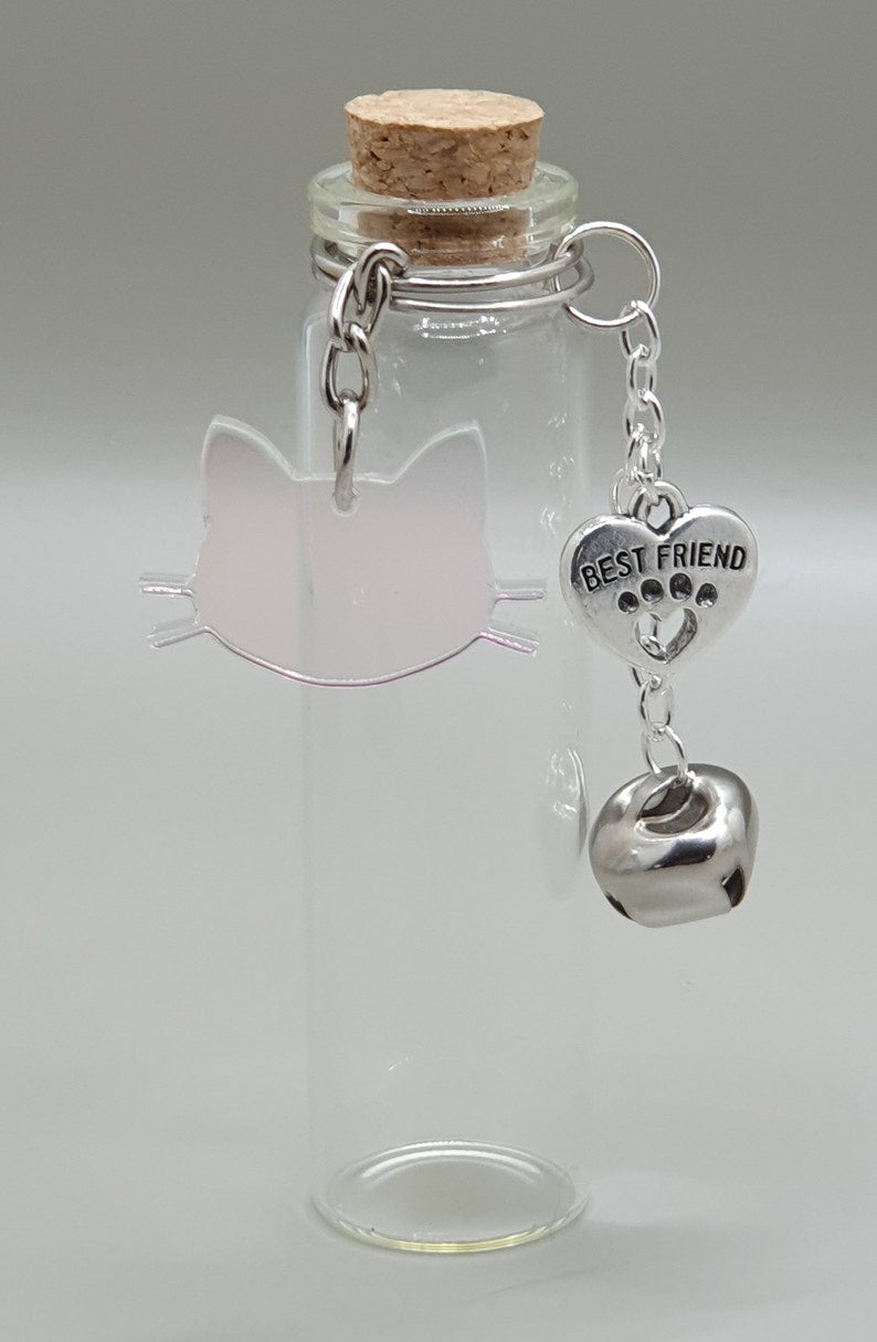 Cat whisker keepsake bottle 🐾