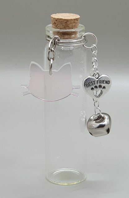 Cat whisker keepsake bottle 🐾