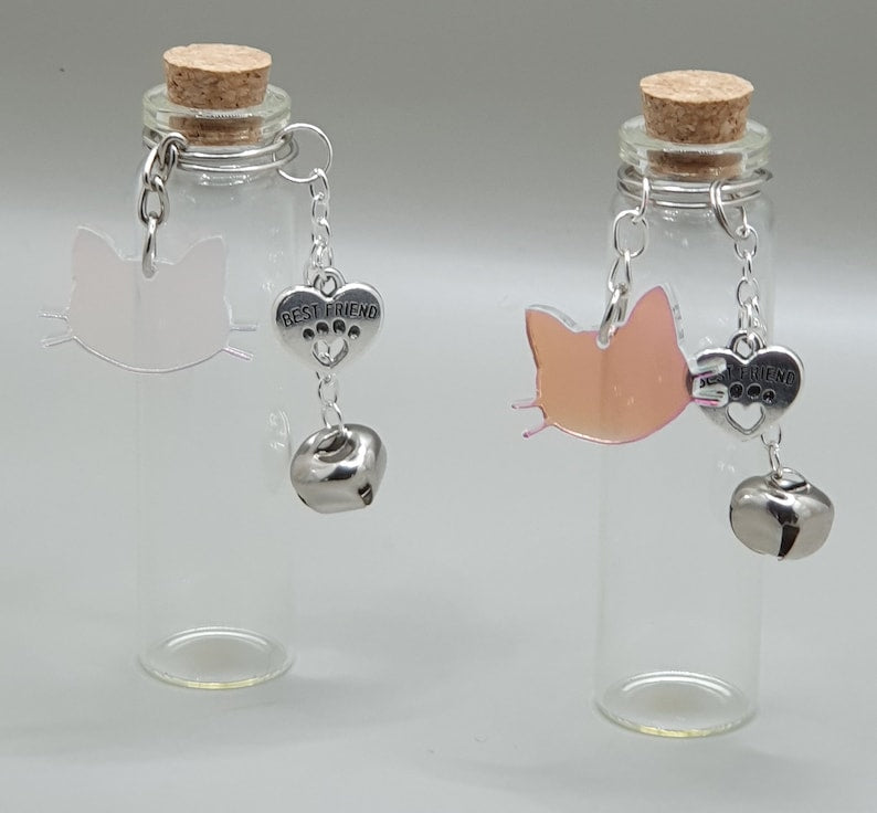 Cat whisker keepsake bottle 🐾