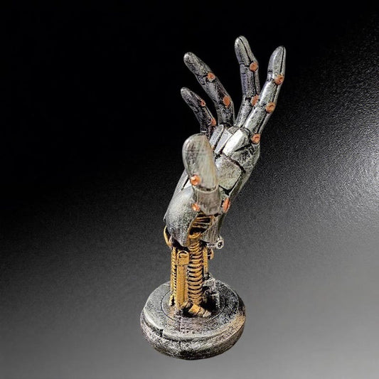 Cyberpunk Mechanical Arm Stand
