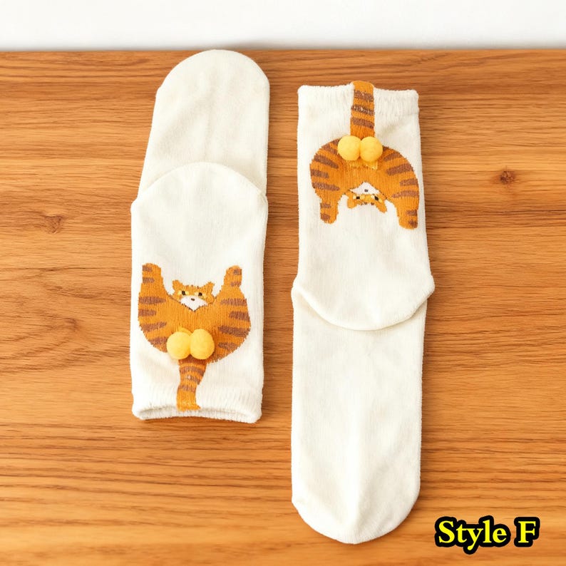 Funny Cat / Dog Socks Cute 3D Tail Cat Design Socks 🐾